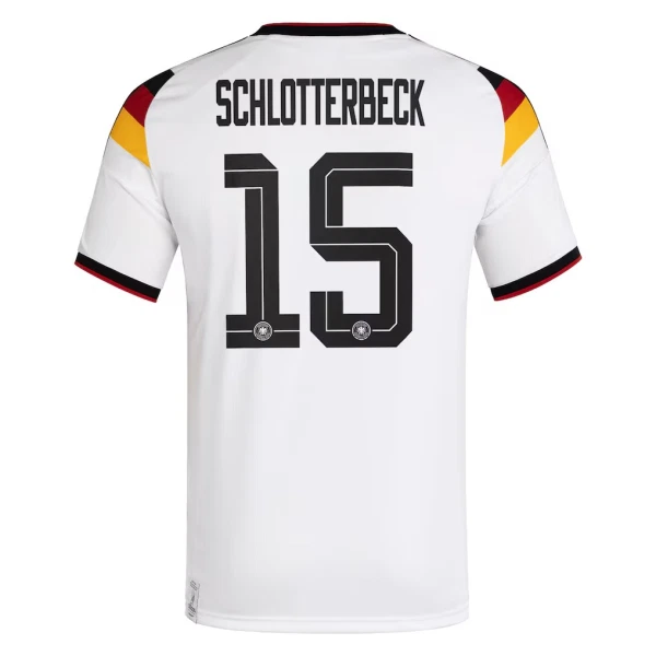 Camisolas Alemanha Nico Schlotterbeck 15 Equipamento Principal Mundial 2026