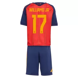 Camisolas Espanha Williams JR 17 Criança Equipamento Principal Mundial 2026