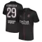 Camisolas Paris Saint-Germain B. Barcola 29 Equipamento 4ª Jordan 25/26