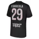 Camisolas Paris Saint-Germain B. Barcola 29 Equipamento 4ª Jordan 25/26
