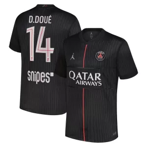 Camisolas Paris Saint-Germain D. Doue 14 Equipamento 4ª Jordan 25/26