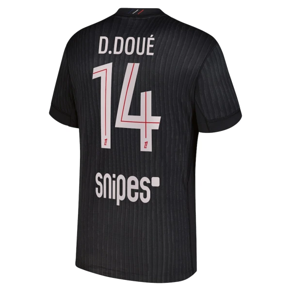 Camisolas Paris Saint-Germain D. Doue 14 Equipamento 4ª Jordan 25/26