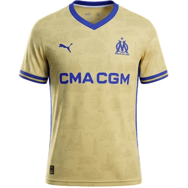Camisolas Olympique Marseille Criança Equipamento 4ª 25/26