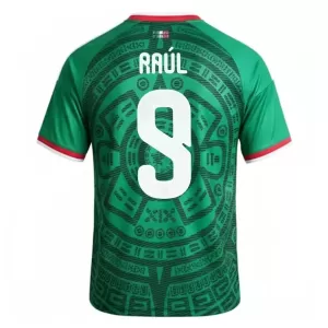 Camisolas México Raul 9 Equipamento Principal Mundial 2026
