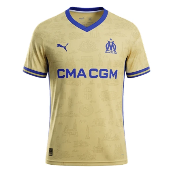 Camisolas Olympique Marseille Equipamento 4ª 25/26