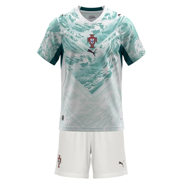 Camisolas Portugal Criança Equipamento Alternativo Mundial 2026