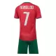 Camisolas Portugal Cristiano Ronaldo 7 Criança Equipamento Principal Mundial 2026