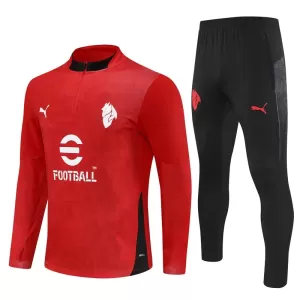 AC Milan Conjunto de Moletom de Treino 25/26 Vermelho