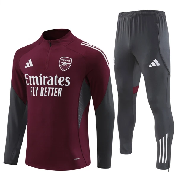 Arsenal Conjunto de Moletom de Treino 25/26 Vermelho Arsenal Conjunto de Moletom de Treino 25/26 Vermelho