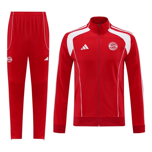 Bayern de Munique Casaco de Treino Conjunto 25/26 Vermelho