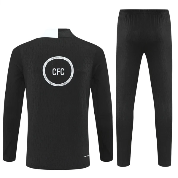 Chelsea Conjunto de Moletom de Treino 25/26 Preto