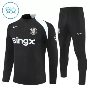 Chelsea Conjunto de Moletom de Treino Criança 25/26 Preto Chelsea Conjunto de Moletom de Treino Criança 25/26 Preto