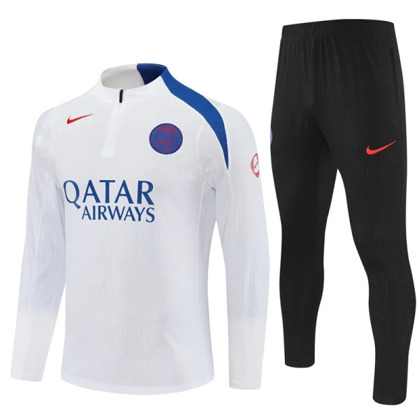 Paris Saint-Germain Conjunto de Moletom de Treino 25/26 Branco