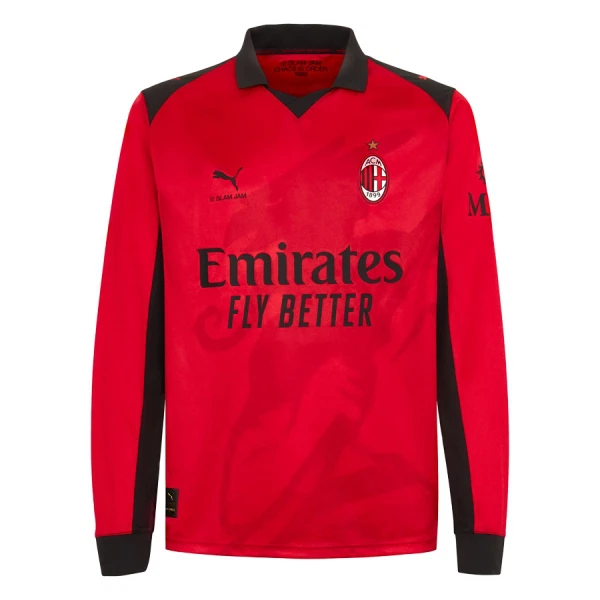 Camisolas AC Milan Equipamento 4ª 25/26 Manga Comprida