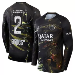 Camisolas Paris Saint-Germain Achraf Hakimi 2 Night 25/26 Manga Comprida