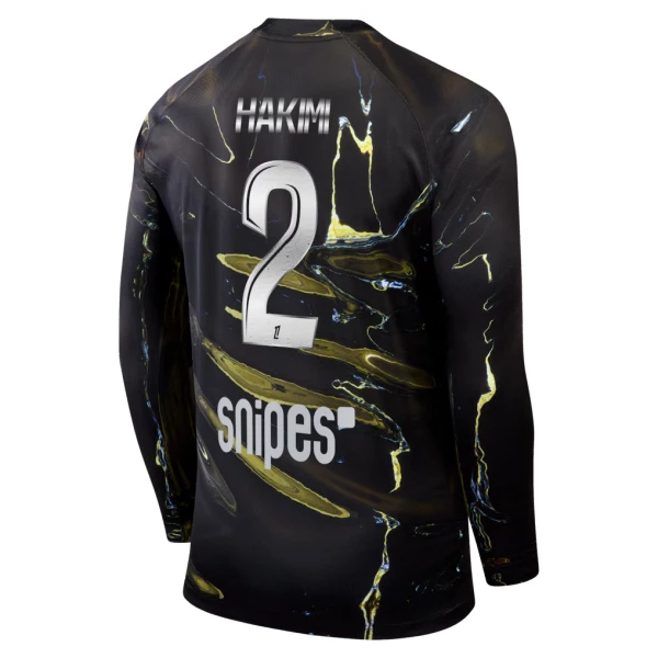 Camisolas Paris Saint-Germain Achraf Hakimi 2 Night 25/26 Manga Comprida