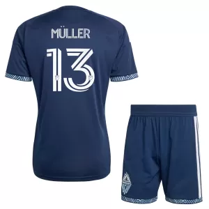 Camisolas Vancouver Whitecaps Thomas Müller 13 Criança Equipamento Alternativo 2026