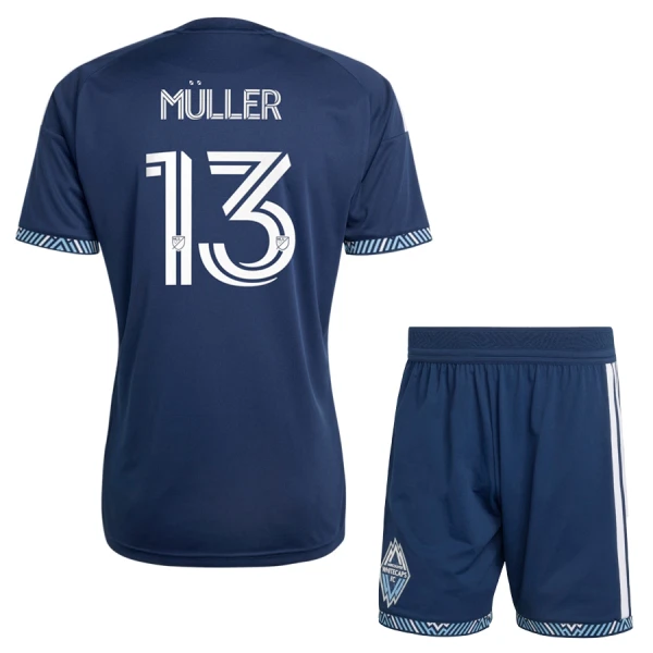 Camisolas Vancouver Whitecaps Thomas Müller 13 Criança Equipamento Alternativo 2026
