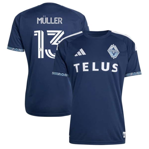 Camisolas Vancouver Whitecaps Thomas Müller 13 Equipamento Alternativo 2026