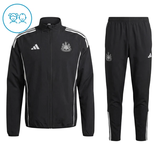 Newcastle United Casaco de Treino Conjunto Criança 25/26 Preto