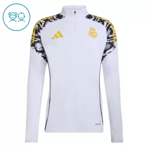 Real Madrid Conjunto de Moletom de Treino Criança 26/27 Branco