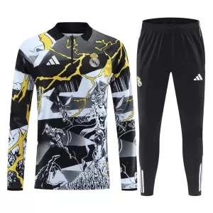 Real Madrid Marvel Conjunto de Moletom de Treino 26/27 Preto