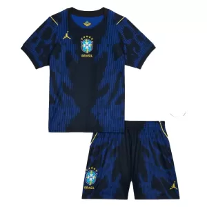 Camisolas Brasil Criança Equipamento Alternativo Mundial 2026