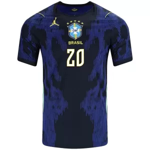 Camisolas Brasil Estevao 20 Equipamento Alternativo Mundial 2026