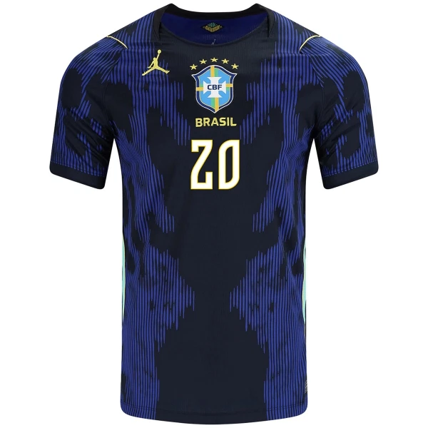 Camisolas Brasil Estevao 20 Equipamento Alternativo Mundial 2026