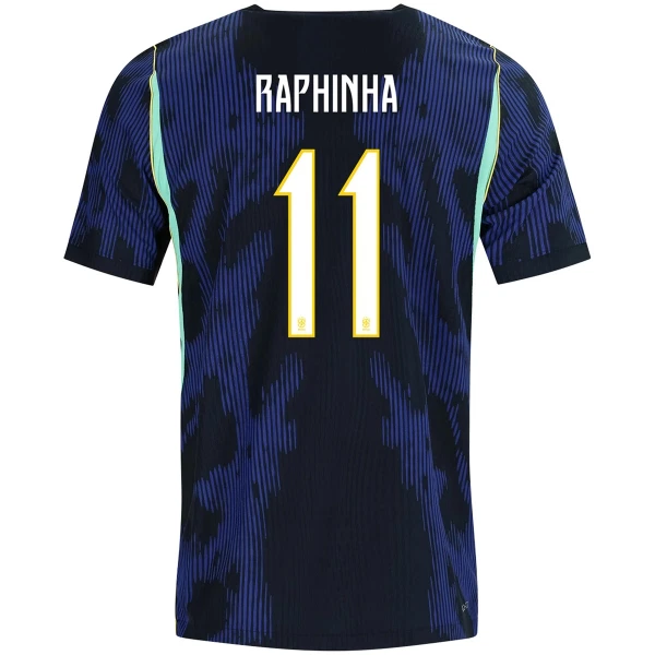 Camisolas Brasil Raphinha 11 Equipamento Alternativo Mundial 2026