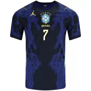 Camisolas Brasil Vinicius Junior 7 Equipamento Alternativo Mundial 2026