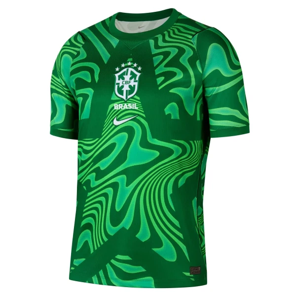 Camisolas Guarda Redes Brasil Equipamento Principal Mundial 2026 Verde