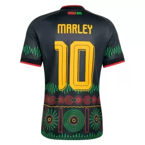 Camisolas Jamaica Bob Marley 10 Equipamento Alternativo Mundial 2026