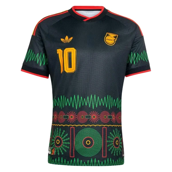 Camisolas Jamaica Bob Marley 10 Equipamento Alternativo Mundial 2026