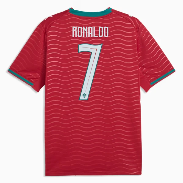 Camisolas Portugal Cristiano Ronaldo 7 Equipamento Principal Mundial 2026