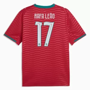 Camisolas Portugal Rafael Leão 17 Equipamento Principal Mundial 2026