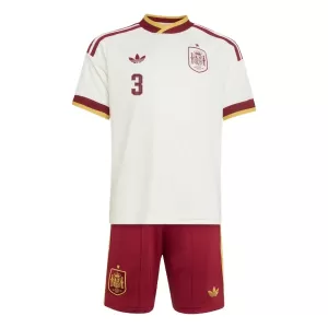 Camisolas Espanha Le Normand 3 Criança Equipamento Alternativo Mundial 2026