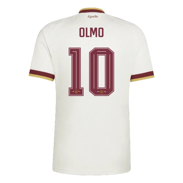 Camisolas Espanha Olmo 10 Equipamento Alternativo Mundial 2026