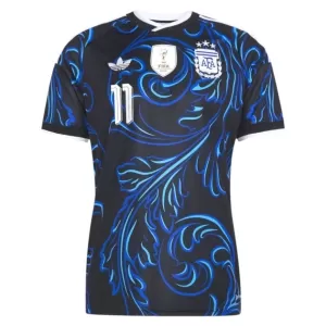 Camisolas Argentina Ángel Di María 11 Criança Equipamento Alternativo Mundial 2026