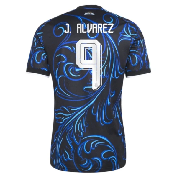 Camisolas Argentina Julián Álvarez 9 Equipamento Alternativo Mundial 2026