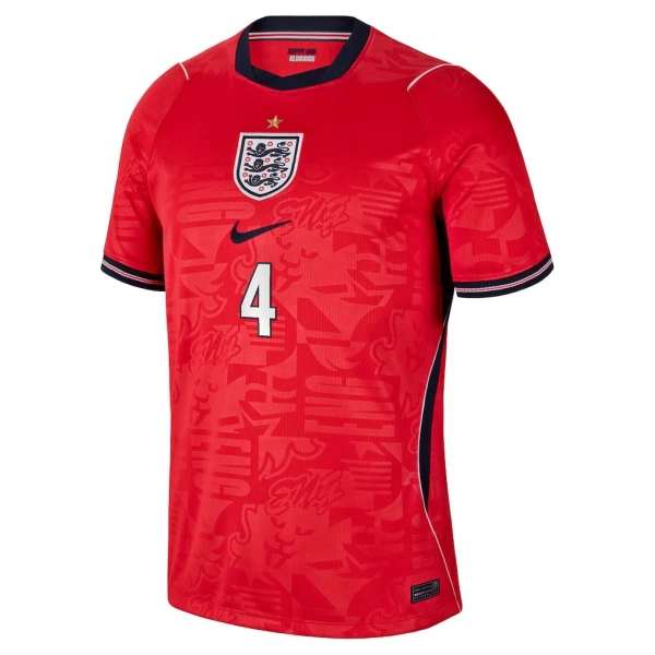 Camisolas Inglaterra Declan Rice 4 Equipamento Alternativo Mundial 2026
