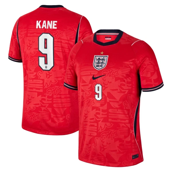 Camisolas Inglaterra Harry Kane 9 Equipamento Alternativo Mundial 2026