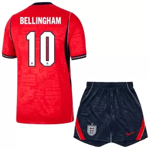 Camisolas Inglaterra Jude Bellingham 10 Criança Equipamento Alternativo Mundial 2026
