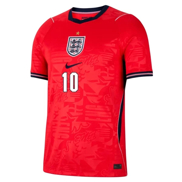 Camisolas Inglaterra Jude Bellingham 10 Criança Equipamento Alternativo Mundial 2026