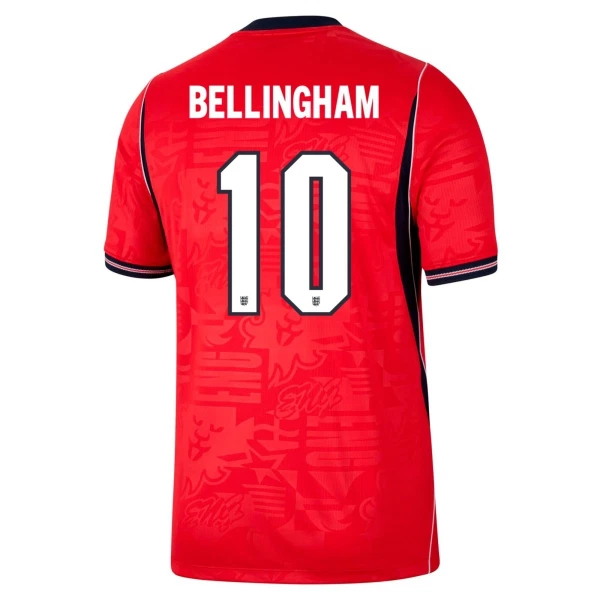 Camisolas Inglaterra Jude Bellingham 10 Criança Equipamento Alternativo Mundial 2026