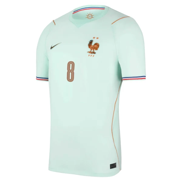 Camisolas França Aurélien Tchouaméni 8 Criança Equipamento Alternativo Mundial 2026