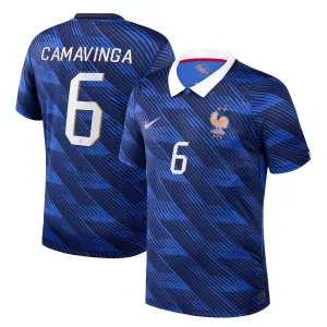 Camisolas França Eduardo Camavinga 6 Equipamento Principal Mundial 2026