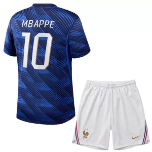 Camisolas França Kylian Mbappé 10 Criança Equipamento Principal Mundial 2026