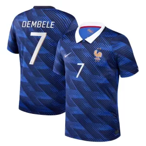 Camisolas França Ousmane Dembélé 7 Equipamento Principal Mundial 2026