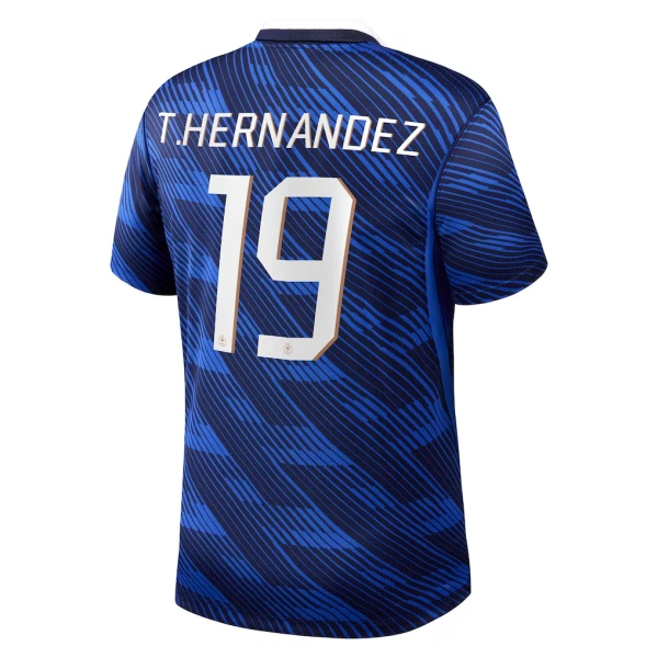 Camisolas França Theo Hernández 19 Equipamento Principal Mundial 2026